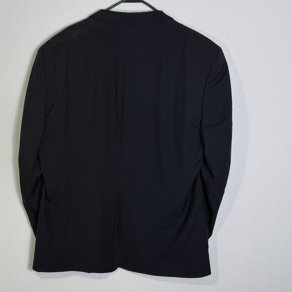 VTG Hart Schaffner Marx 48R Navy Blazer Gold Buttons Micron 2000 Wool Sport Coat - Picture 8 of 14